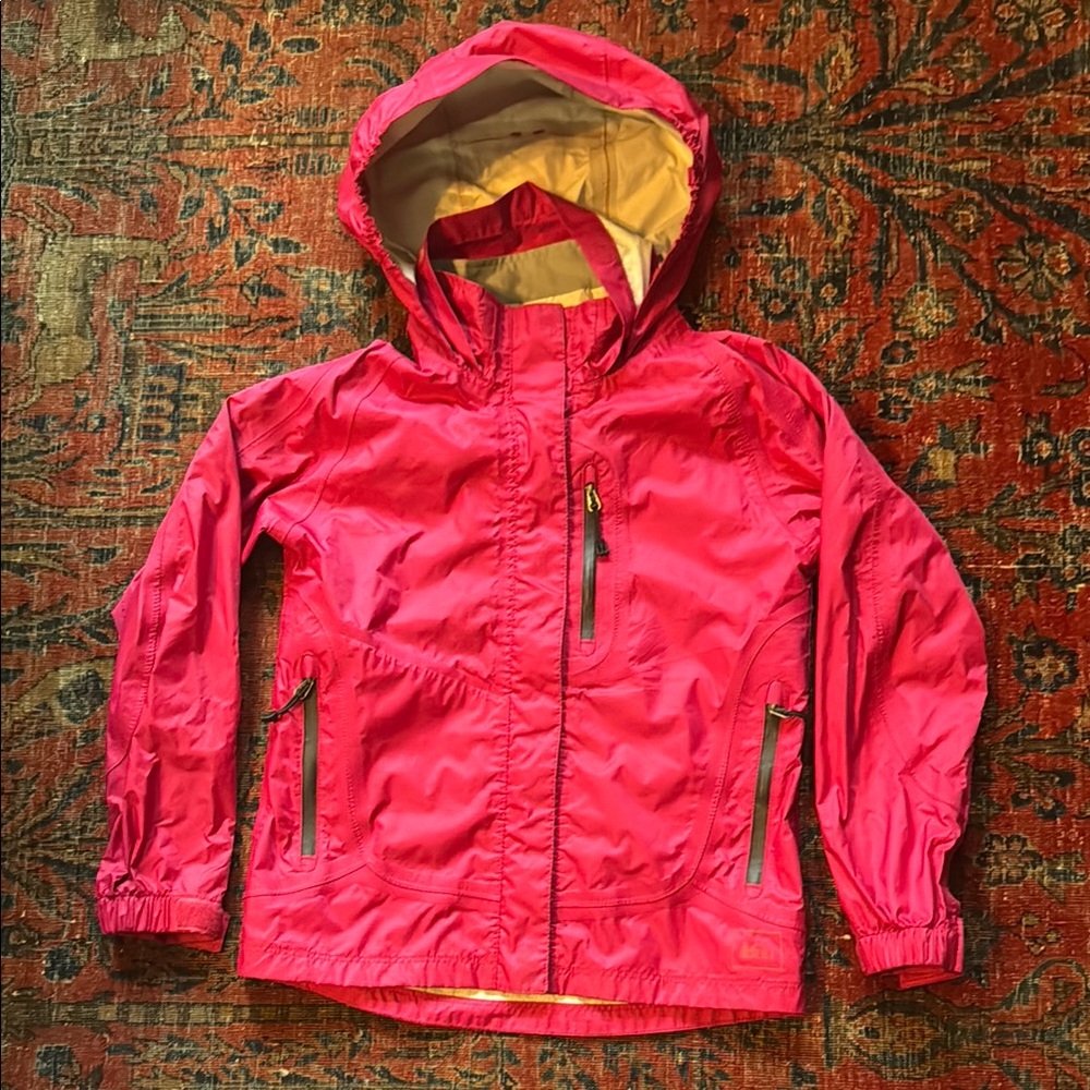 REI Pink Raincoat Waterproof